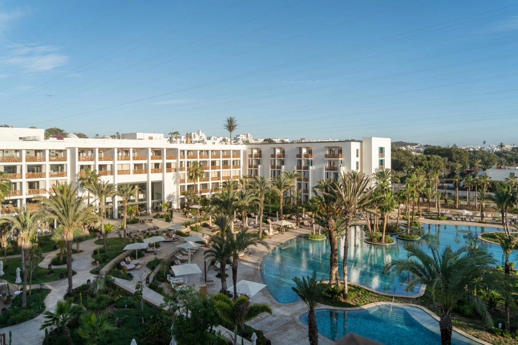 Het uitzicht op Agadir 5*