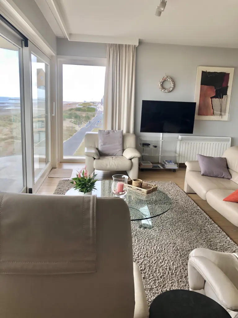 ZEEZICHT + GROENDIJK -  Royaal hoekappartement met prachtig zeezicht & dijk van Nieuwpoort 